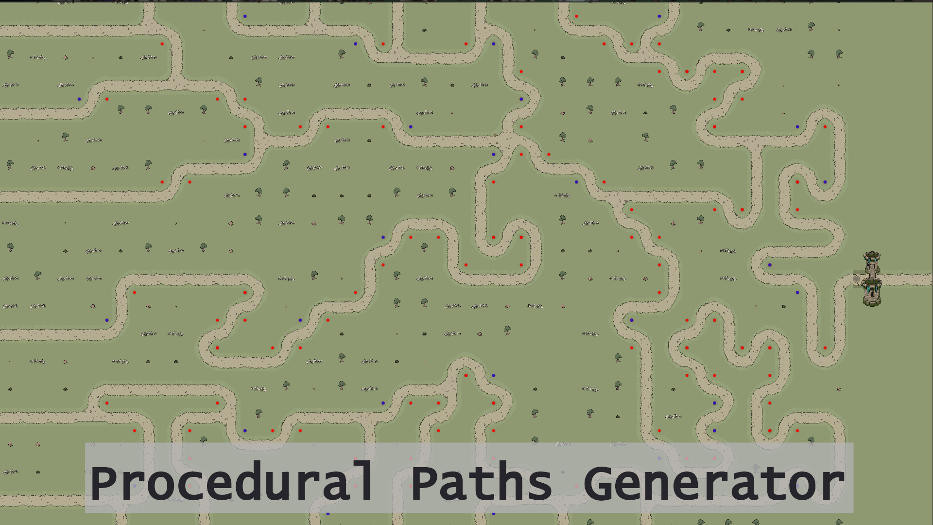 Procedural Paths Generator